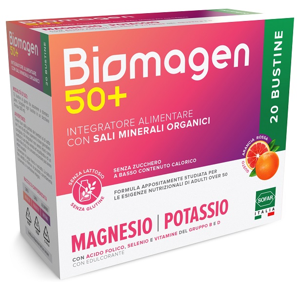 BIOMAGEN 50+ SENZA ZUCCHERI 20 BUSTINE - Luckyfarma.it