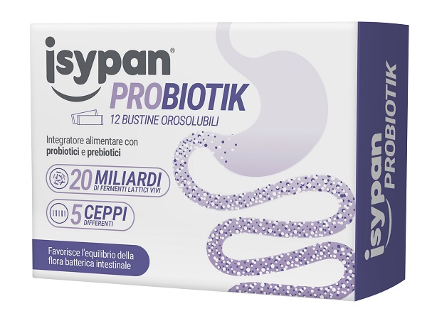 ISYPAN PROBIOTIK 12 BUSTINE OROSOLUBILI - Luckyfarma.it