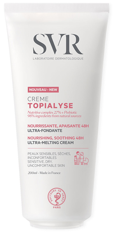 TOPIALYSE CREME NOURISHING SOOTHING 48H ULTRA MELTING PELLE SECCA E SENSIBILE 200 ML - Luckyfarma.it
