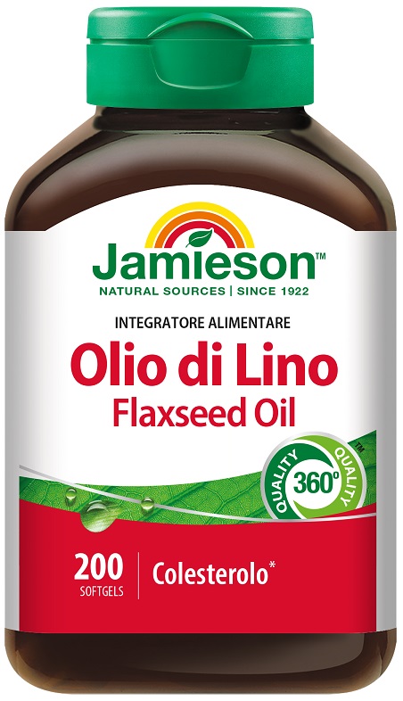 JAMIESON OLIO DI LINO 200 SOFTGEL - Luckyfarma.it