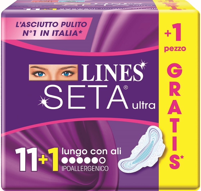 LINES SETA ULTRA LUNGO ALI CP 11+1 GRATIS - Luckyfarma.it