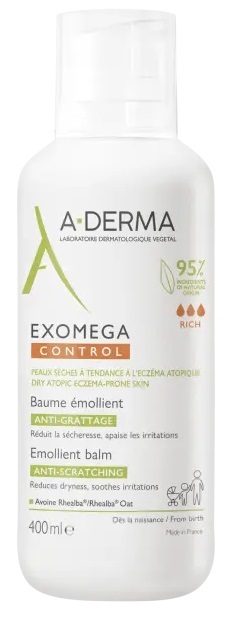 EXOMEGA CONTROL BALSAMO EMOLLIENTE 400 ML - Luckyfarma.it