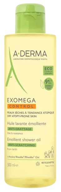 EXOMEGA CONTROL OLIO LAVANTE EMOLLIENTE RICARICA 500 ML - Luckyfarma.it