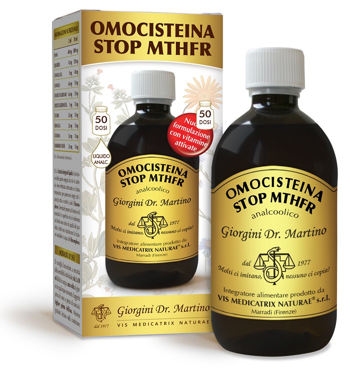 OMOCISTEINA STOP MTHFR LIQUIDO ANALCOOLICO 500 ML - Luckyfarma.it