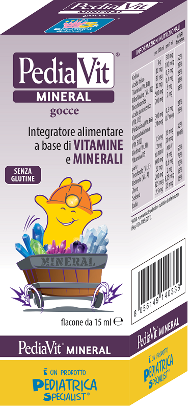 PEDIAVIT MINERAL GOCCE 15 ML - Luckyfarma.it