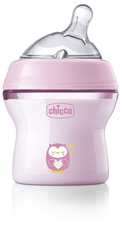 CHICCO BIBERON NAT FEEL PP 0M+ 150 ML BIMBA - Luckyfarma.it
