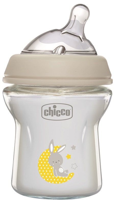 CHICCO BIBERON NAT FEEL VETRO 0M+ 150 ML - Luckyfarma.it