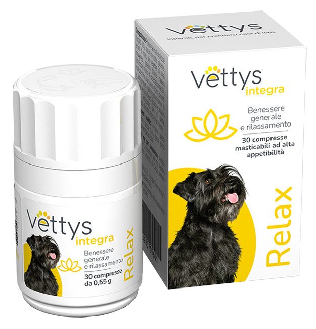 VETTYS INTEGRA RELAX CANE 30 COMPRESSE MASTICABILI - Luckyfarma.it