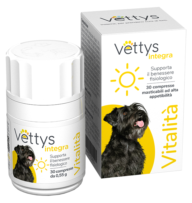 VETTYS INTEGRA VITALITA' CANE 30 COMPRESSE MASTICABILI - Luckyfarma.it