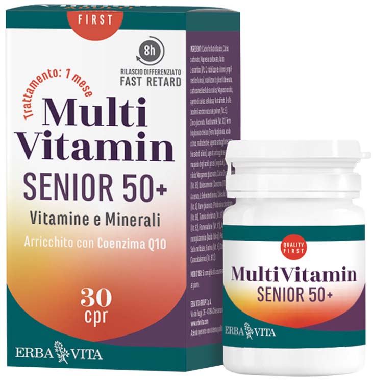 MULTI VITAMIN SENIOR 50+ 30 COMPRESSE - Luckyfarma.it