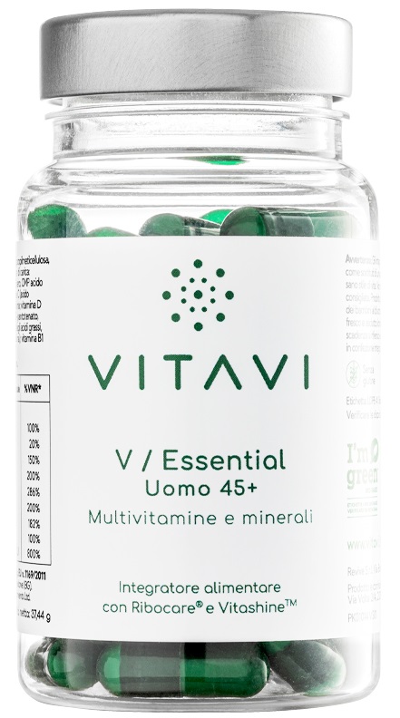 VITAVI V ESSENTIAL UOMO 45+ 60 CAPSULE - Luckyfarma.it