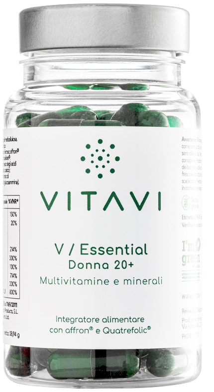 VITAVI V ESSENTIAL DONNA 20+ 60 CAPSULE - Luckyfarma.it