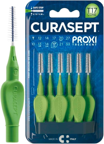 CURASEPT PROXI P08 VERDE CHIARO/LIGHT 6 PEZZI - Luckyfarma.it
