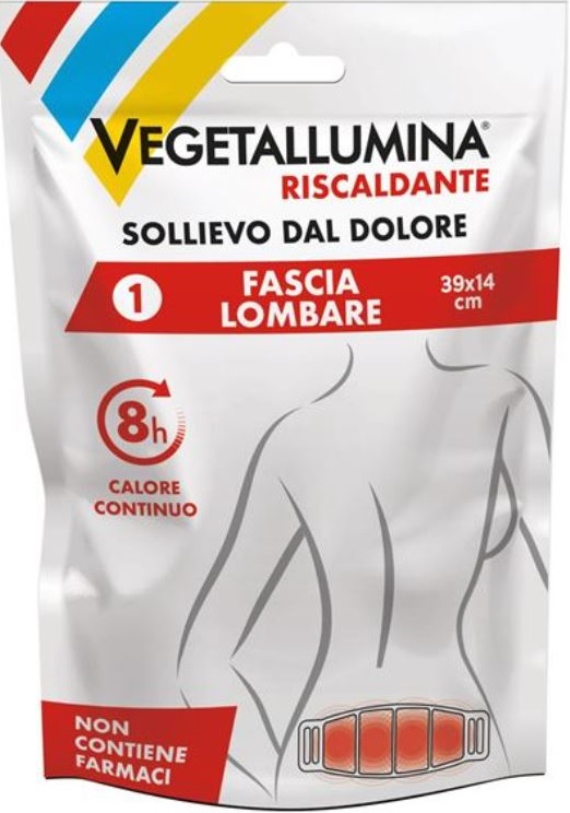 VEGETALLUMINA FASCIA LOMBARE RISCALDANTE 1 PEZZO - Luckyfarma.it