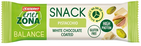 ENERZONA SNACK PISTACCHIO CIOCCOLATO BIANCO 27 G - Luckyfarma.it
