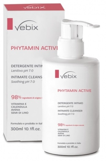VEBIX PHYTAMIN E DETERGENTE INTIMO LENITIVO PH 7,0 300 ML - Luckyfarma.it