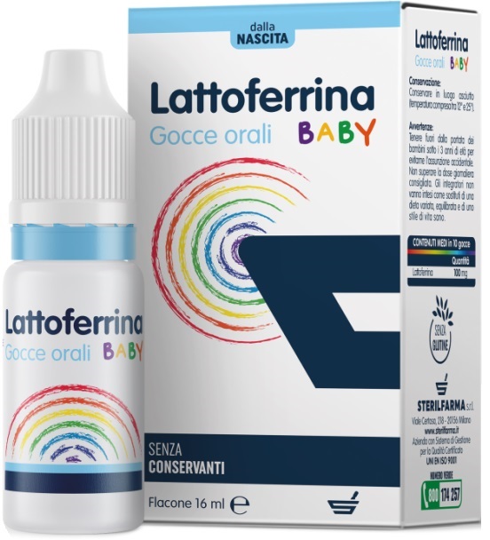 LATTOFERRINA BABY GOCCE ORALI 16 ML - Luckyfarma.it