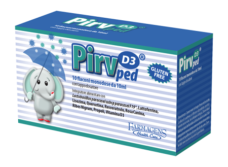 PIRV D3 PED 10 FLACONI MONODOSE - Luckyfarma.it