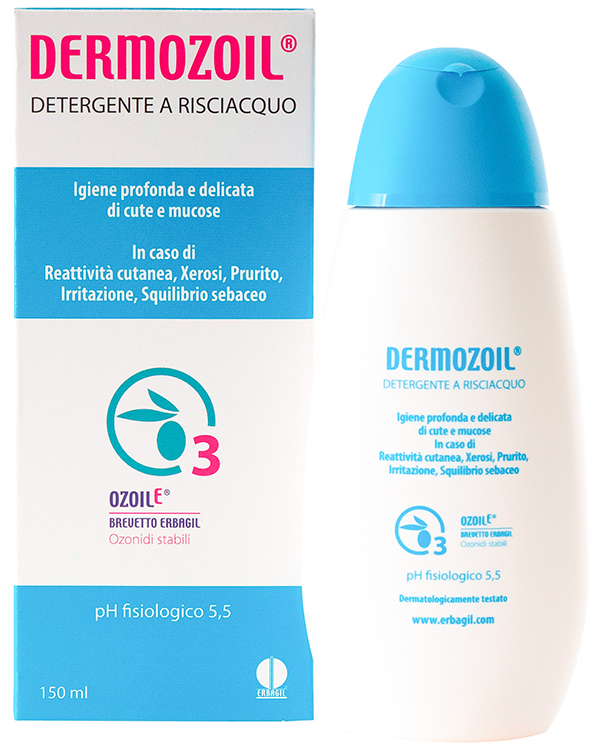 DERMOZOIL DETERGENTE A RISCIACQUO 150 ML - Luckyfarma.it