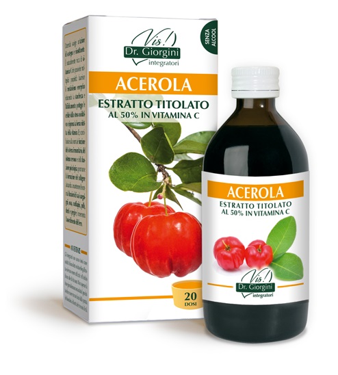ACEROLA ESTRATTO TITOLATO AL 50% 200 ML - Luckyfarma.it