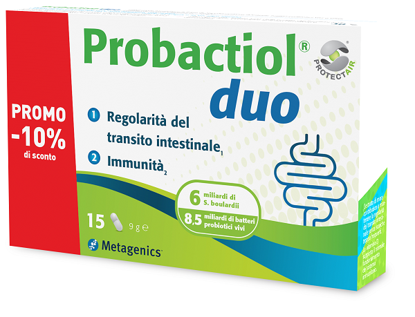 PROBACTIOL DUO 15 CAPSULE PROMOPACK PROMO -10% - Luckyfarma.it