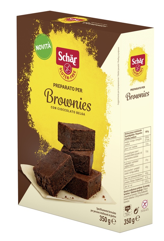 SCHAR PREPARATO PER BROWNIES CON CIOCCOLATO BELGA 350 G - Luckyfarma.it