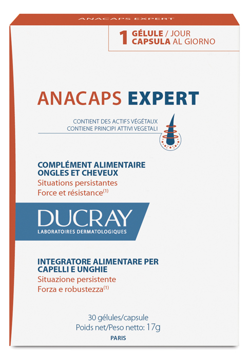 DUCRAY ANACAPS EXPERT CAPELLI E UNGHIE 30 CAPSULE - Luckyfarma.it