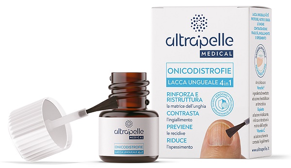 ALTRAPELLE MEDICAL ONICODISTROFIE LACCA UNGUEALE 4 IN 1 7 ML - Luckyfarma.it