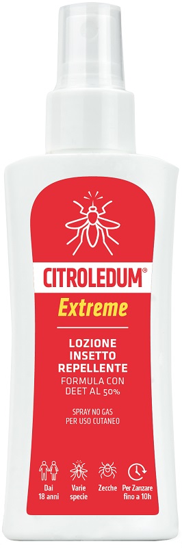 CITROLEDUM LOZIONE SPRAY EXTREME DEET 50% 100 ML - Luckyfarma.it