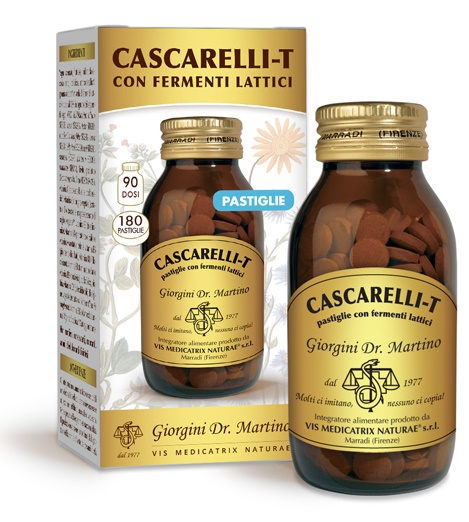 CASCARELLI T PASTIGLIE 180 PASTIGLIE CON FERMENTI LATTICI - Luckyfarma.it