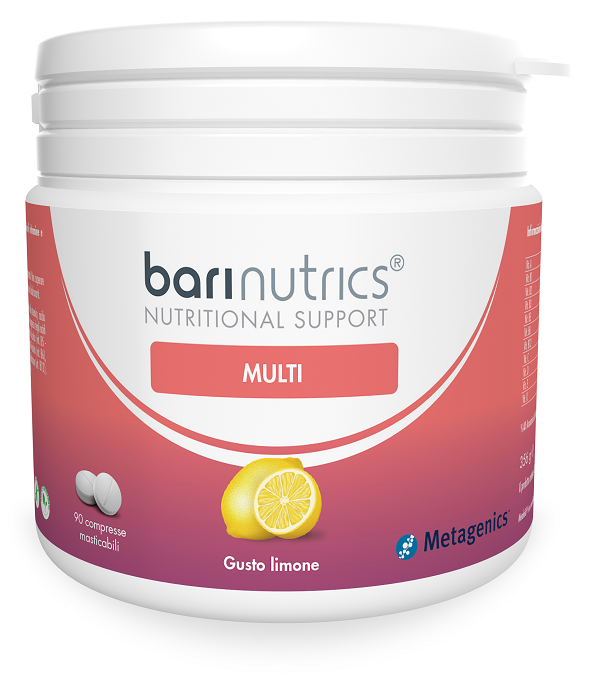 BARINUTRICS MULTI LIMONE 90 COMPRESSE MASTICABILI - Luckyfarma.it