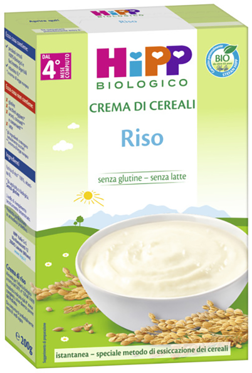 HIPP BIO CREMA CEREALI RISO 200 G - Luckyfarma.it