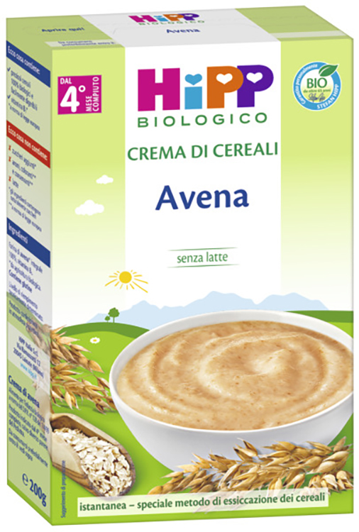 HIPP BIO CREMA CEREALI AVENA 200 G - Luckyfarma.it
