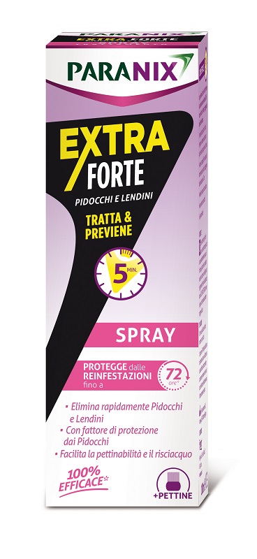 SPRAY EXTRA FORTE PARANIX PER PIDOCCHI E LENDINI 100 ML - Luckyfarma.it