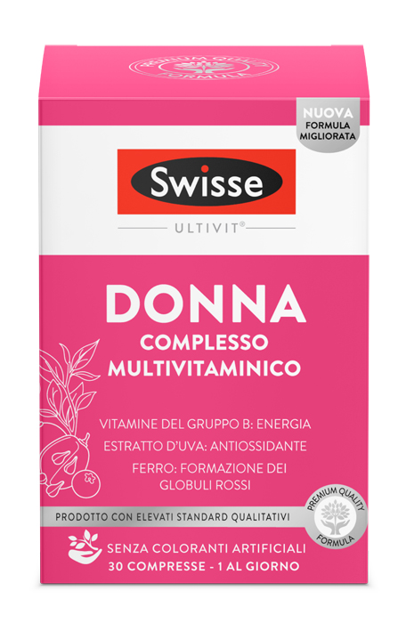 SWISSE MULTIVITAMINICO DONNA 30 COMPRESSE - Luckyfarma.it
