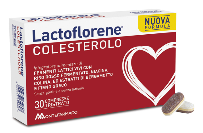 LACTOFLORENE COLESTEROLO TRISTRATO 30 COMPRESSE - Luckyfarma.it