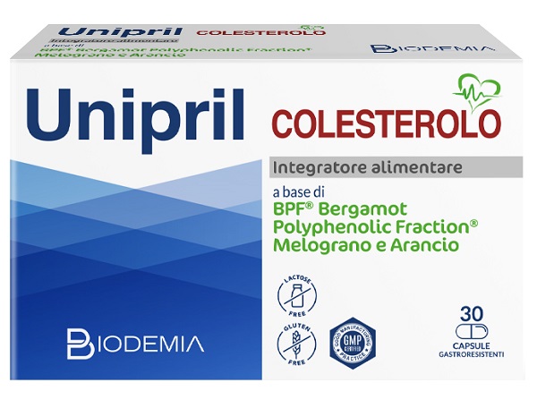UNIPRIL COLESTEROLO 30 CAPSULE GASTRORESISTENTI - Luckyfarma.it