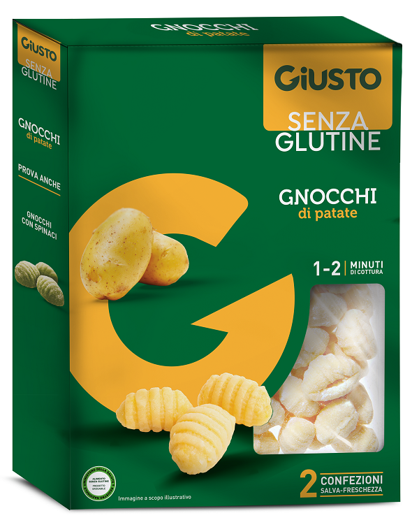 GIUSTO SENZA GLUTINE GNOCCHI 2X250 G - Luckyfarma.it
