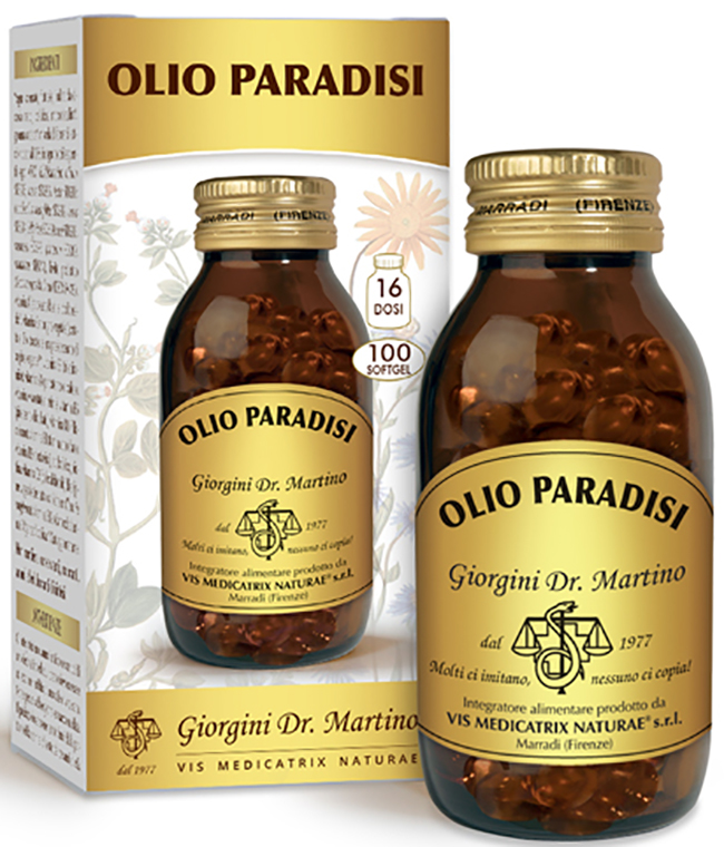 OLIO PARADISI 100 SOFTGEL - Luckyfarma.it