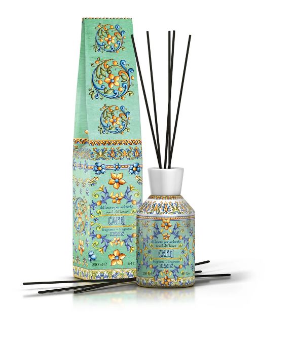 MAIOLICHE DIFFUSORE IRIS OF CAPRI 250 ML - Luckyfarma.it