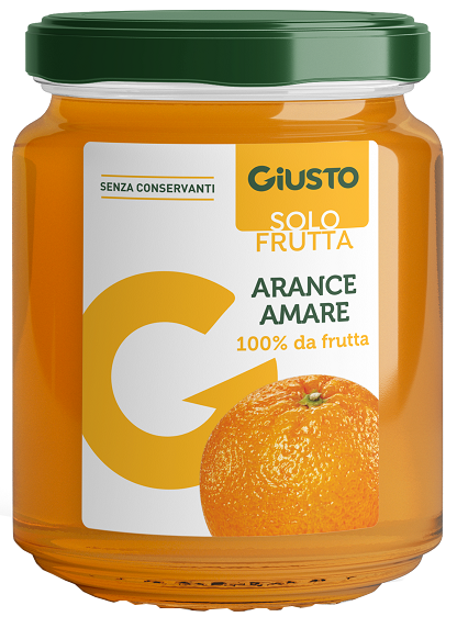 GIUSTO SOLO FRUTTA MARMELL ARANCE AMARE 284 G - Luckyfarma.it