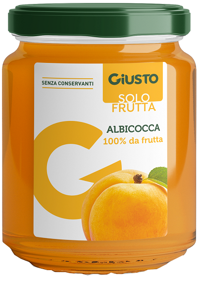 GIUSTO SOLO FRUTTA MARMELLATA ALBICOCCHE 284 G - Luckyfarma.it