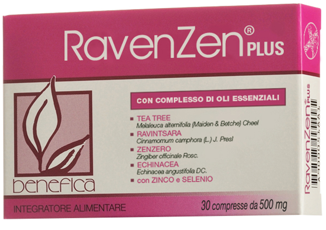RAVENZEN PLUS 30 COMPRESSE BENEFICA - Luckyfarma.it