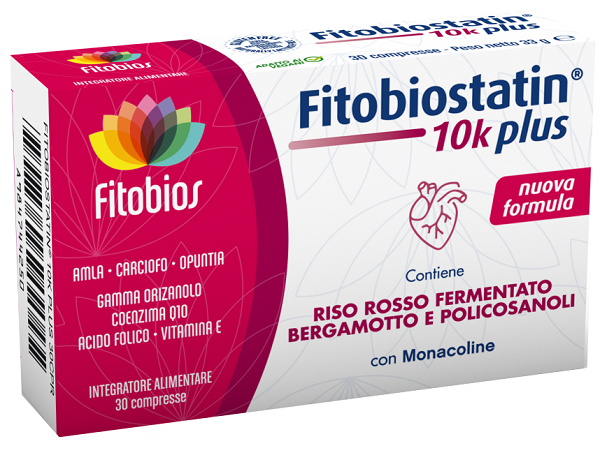 FITOBIOSTATIN 10K PLUS 30 COMPRESSE - Luckyfarma.it