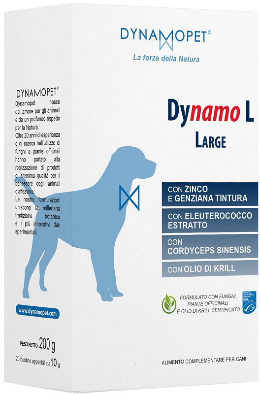 DYNAMO L LARGE CANI 20 BUSTINE DA 10 G - Luckyfarma.it