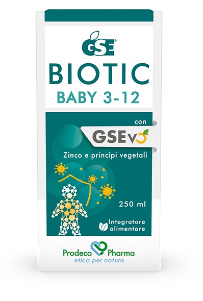 GSE BIOTIC BABY 3-12 250 ML - Luckyfarma.it