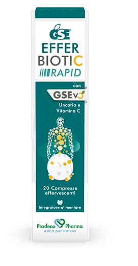 GSE EFFERBIOTIC RAPID 20 COMPRESSE - Luckyfarma.it