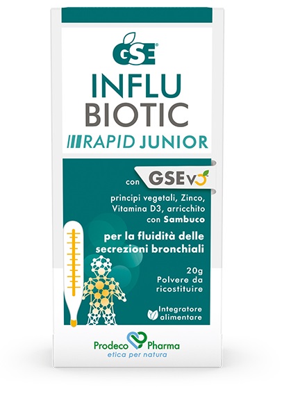 GSE INFLUBIOTIC RAPID JUNIOR 20 G - Luckyfarma.it