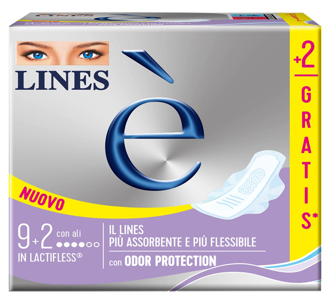LINES E' ALI CARRY PACK 9 + 2 PEZZI - Luckyfarma.it