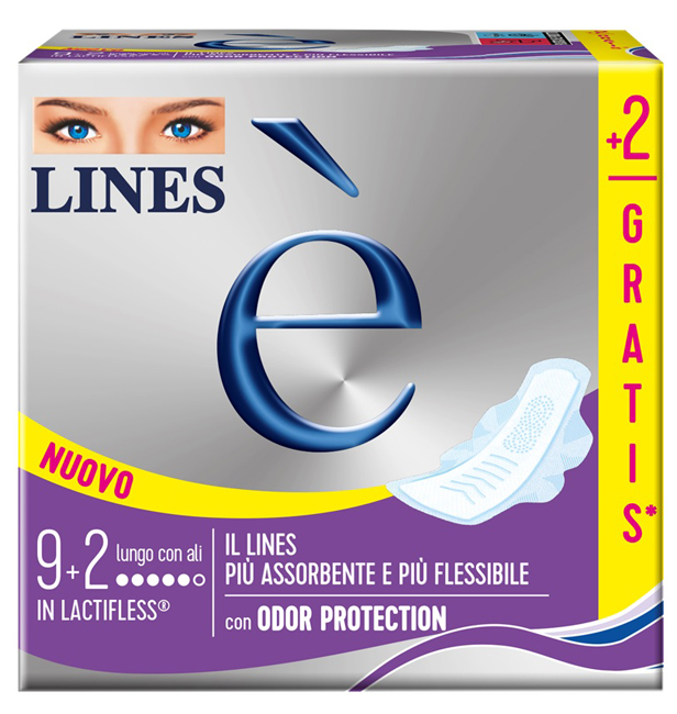 LINES E' LUNGO CARRY PACK 9 + 2 PEZZI - Luckyfarma.it